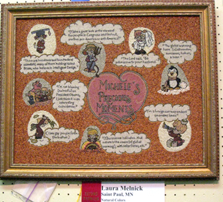 "Michele's Precious Moments," by Laura Melnick of St. Paul